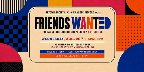 Friends Wanted: A Riverfront Social for Adults