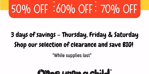 Clearance Blowout Event