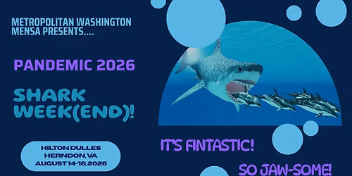 Pandemic 2026 RG - SHARK WEEK(END)!