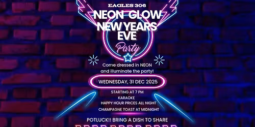 NEW YEARS EVE PARTY - Members & Guests