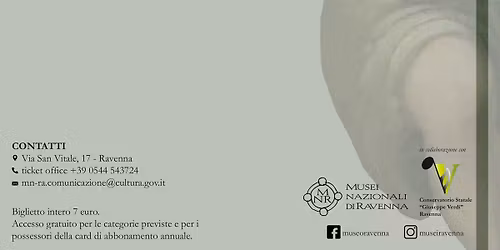 Bach e Schubert | Concerti della domenica a cura del Conservatorio Statale G. Verdi di Ravenna