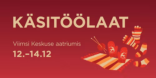 K\u00e4sit\u00f6\u00f6laat Viimsi Keskuse aatriumis