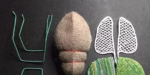 Mini Scrappy Bug Brooch Workshop