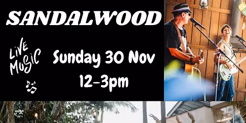 SANDALWOOD LIVE @ Aanuka Beach House!