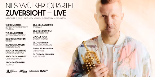 Nils W\u00fclker Quartet | Zuversicht \u2013 Live 2026 | Bochum