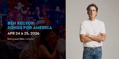 Ben Rector with Nashville Symphony at Schermerhorn Symphony Center