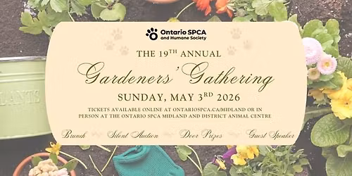 The 19th Annual Gardeners' Gathering