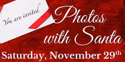 Photos with Santa & Mrs. Claus!