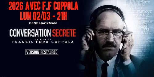 2026 avec F.F Coppola \/\/ CONVERSATION SECRETE (1974)