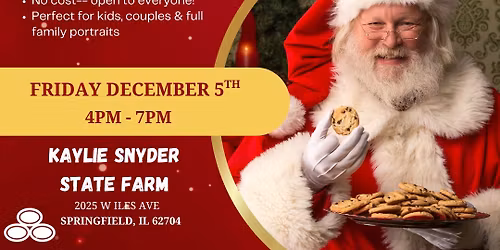 4th ANNUAL PICTURES WITH SANTA \ud83c\udf85\ud83c\udffb