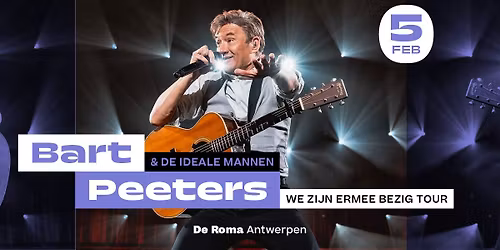 Bart Peeters & De Ideale Mannen in De Roma
