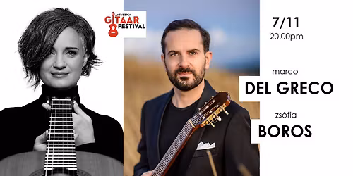 GITAARFESTIVAL: LA VITA \u00c8 BELLA - Marco Del Greco & Zs\u00f3fia Boros