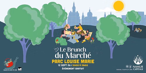 Le Brunch du March\u00e9 au parc Louise Marie