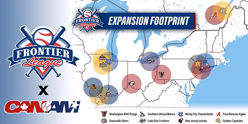 New Jersey Jackals at Trois-Rivieres Aigles at Stade Quillorama