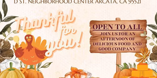 Thanksgiving Community  Meal