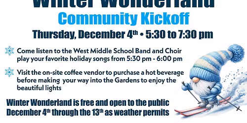 Winter Wonderland Community Kickoff