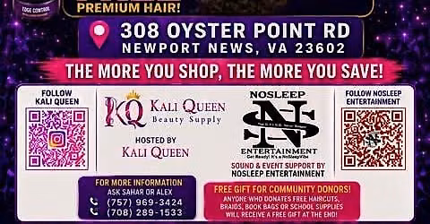 Kali Queen official Grand Opening Block Party