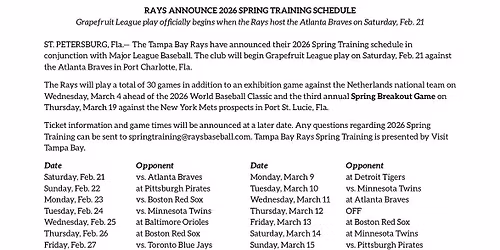 Spring Training: Atlanta Braves vs. Baltimore Orioles (SS)