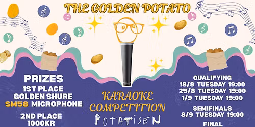 \ud83e\udd54\ud83c\udfc6 THE GOLDEN POTATO KARAOKE CHAMPIONSHIP 2026\ud83c\udfc6