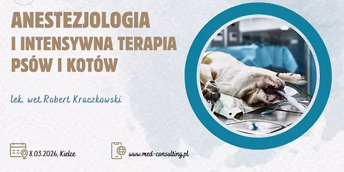Anestezjologia i intensywna terapia ps\u00f3w i kot\u00f3w