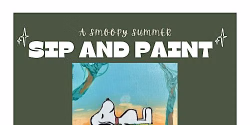 A Smoopy Summer - Sip & Paint