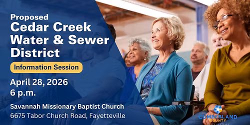 Proposed Cedar Creek Water & Sewer District Information Session