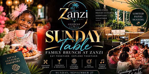 Sunday Table: Family Brunch at Zanzi