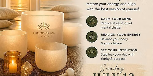 Rise & Realign: Indoor Morning Sound Bath