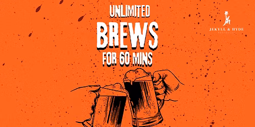 Unlimited Brews for 60 mins