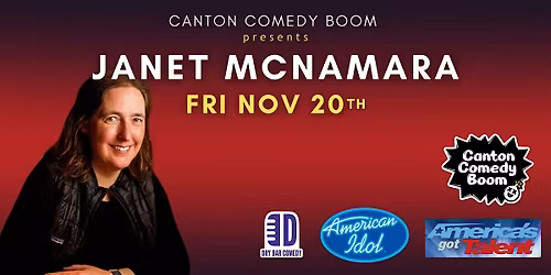 Janet McNamara at Canton Comedy Boom