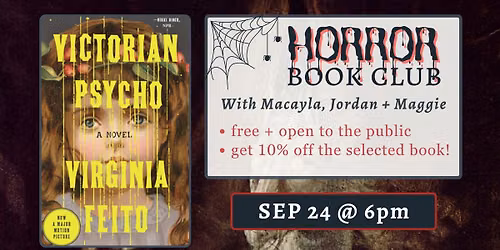 Horror Book Club: "Victorian Psycho"