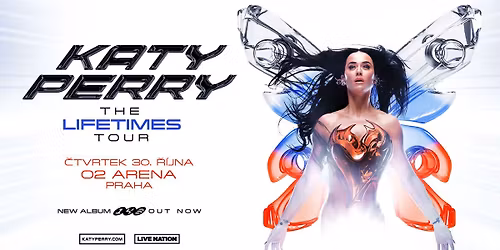 Katy Perry: The Lifetimes Tour | Praha