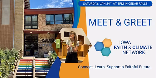 Growing Faith for Climate Action: Meet & Greet Fundraiser in Cedar Falls