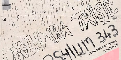 COLUMBA TRISTE + ASYLUM 343 @SUPER9