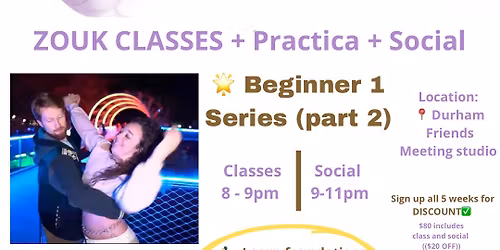 Beginner Zouk Series (5-weeks)