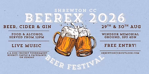 Shrewton Beerex 2026