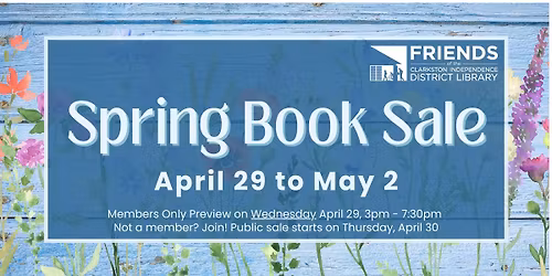 Spring Used Book Sale