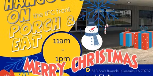 Hope Saturday Christmas on the Porch