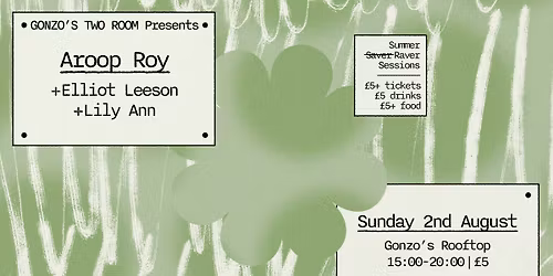 Rooftop Sunday Sessions w Aroop Roy