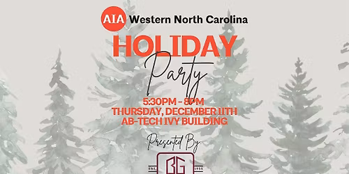 AIA Western North Carolina Holiday Party