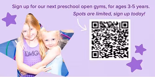 \ud83c\udf1f Preschool Gymnastics Open Gym at DMGC! \ud83c\udf1f