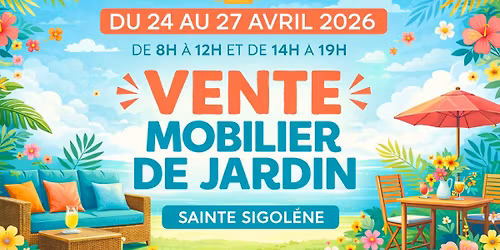 VENTE MOBILIER DE JARDIN