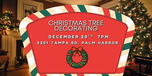 Community Christmas Tree Setup