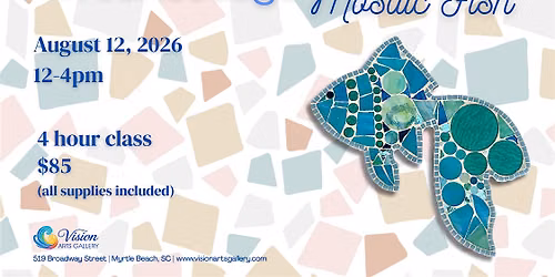 Mosaic Wednesday: Make a Mosaic Fish