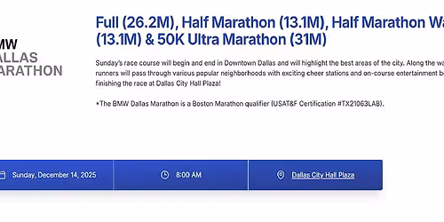 BMW - Dallas Full\/Half Marathon