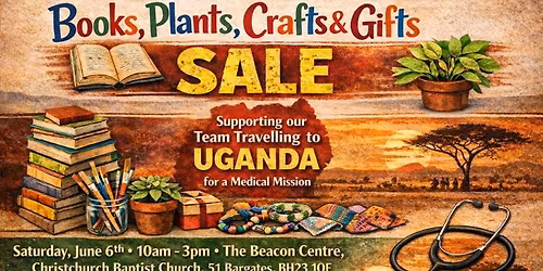 Books, Plants, Crafts & Gifts Sale