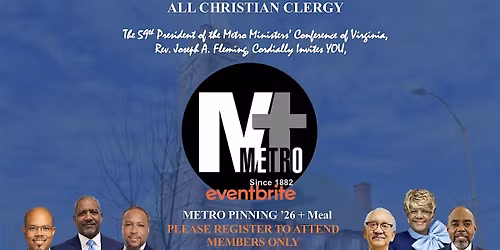 Metro Monthly Membership Meeting | Metro Pinning '26 + Meal
