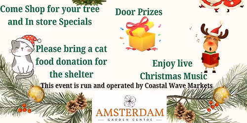 Coastal Wave Markets presents: The Greenhouse Christmas Market