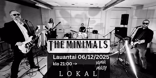 THE MINIMALS @ LOKAL FOOD & BAR