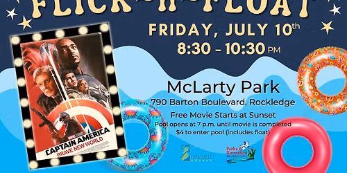 Flick-N-Float - Captain America Brave New World